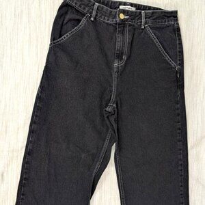 Men's Carhartt WIP Simple Pant "Norco" Denim (Black Stone Washed)